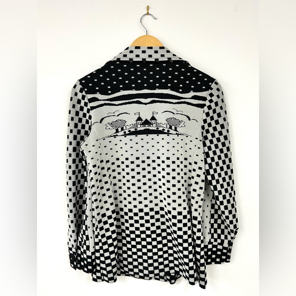 Patterned Bodin Knits Button Down - image 2